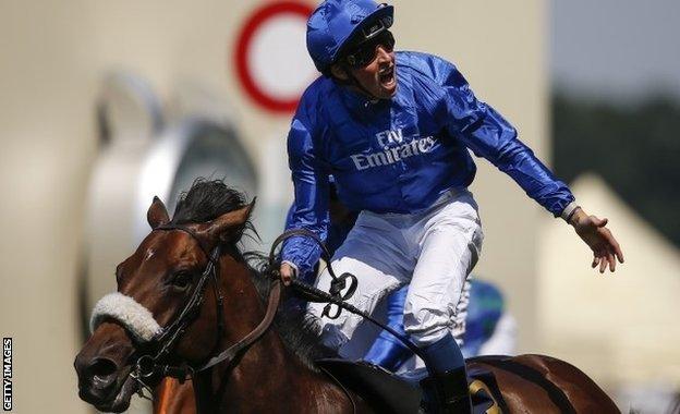 Ribchester wins the Queen Anne Stakes