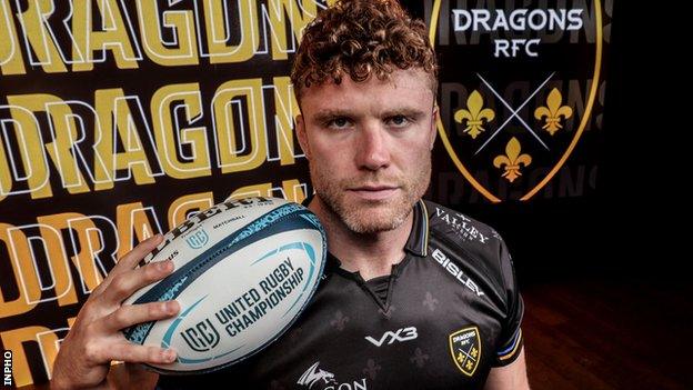 Will Rowlands has played 11 matches for Dragons since arriving from Wasps