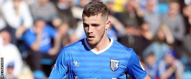 Gillingham striker Rory Donnelly