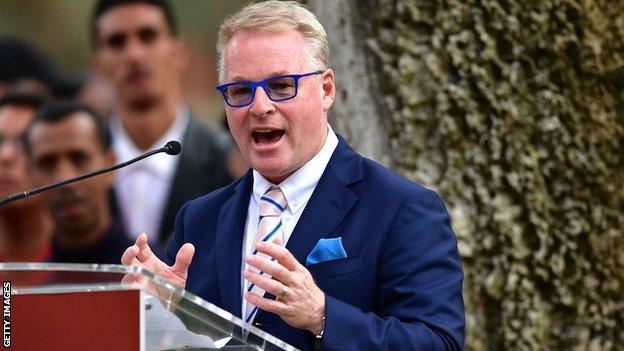 Chief Executive of The European Tour, Keith Pelley