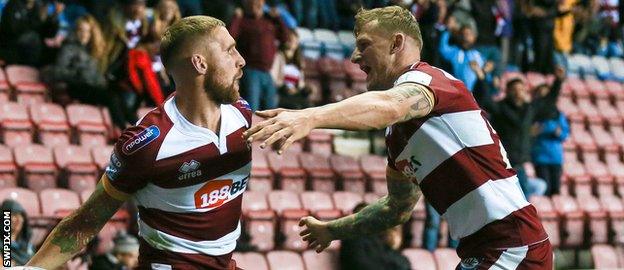 Sam Tomkins and Dom Manfredi