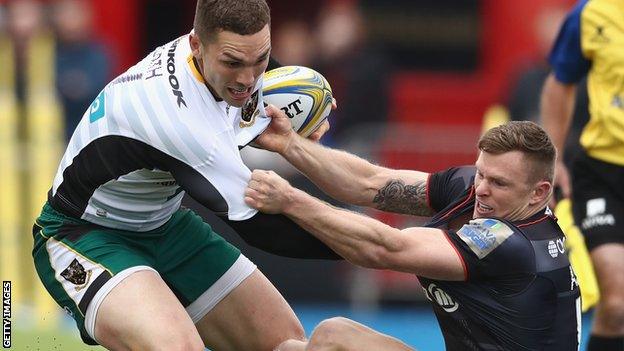 George North and Chris Ashton