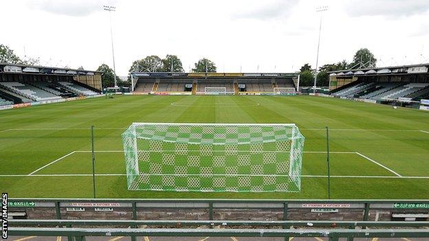 Yeovil Town's Huish Park