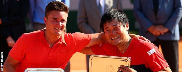 Reid captured his maiden Grand Slam title at the 2015 French Open alongside doubles partner Kunieda