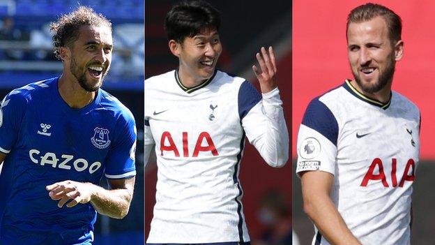 Dominic Calvert-Lewin, Heung-min Son, Harry Kane