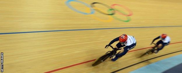 Jess Varnish and Victoria Pendleton