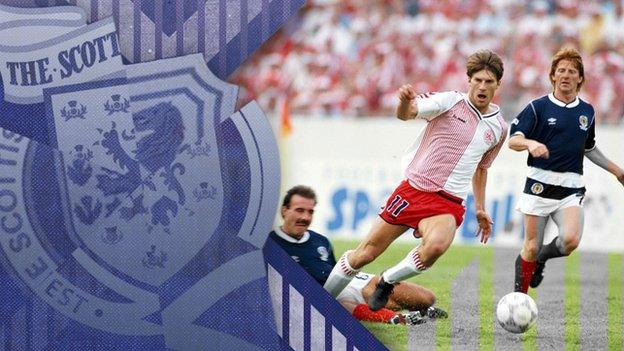 Scotland 1986 graphic
