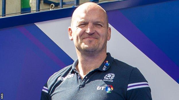 Scotland head coach Gregor Townsend