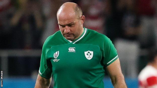 Ireland lost 19-12 to Japan having led 12-3 after 22 minutes