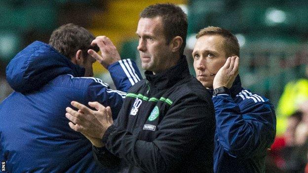 Celtic manager Ronny Deila