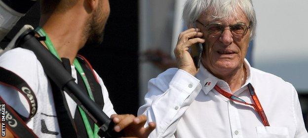 Bernie Ecclestone