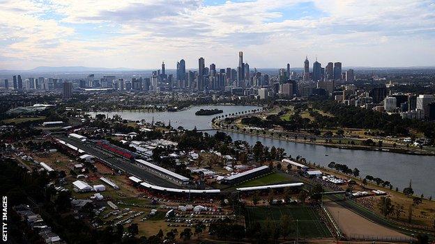 Albert Park circuit