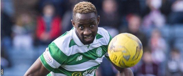 Celtic striker Moussa Dembele