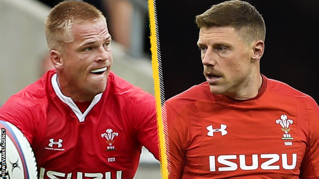 Gareth Anscombe and Rhys Priestland