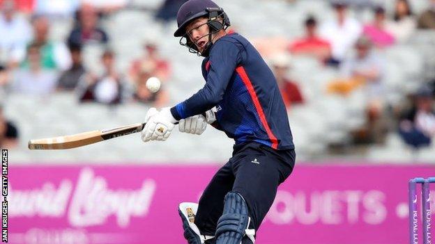 Taylor Cornall made two appearances for Lancashire in the One-Day Cup in August, making 30 runs without losing his wicket