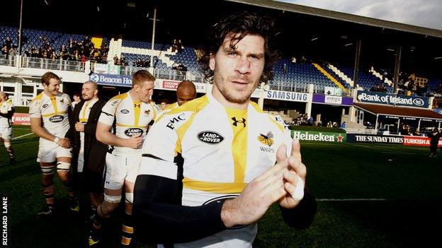 Wasps centre Ben Jacobs