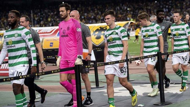 Celtic lost in Athens