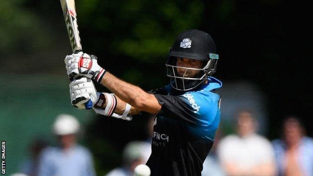 Ross Whiteley was part of Worcestershire's T20 Blast winning team in 2018