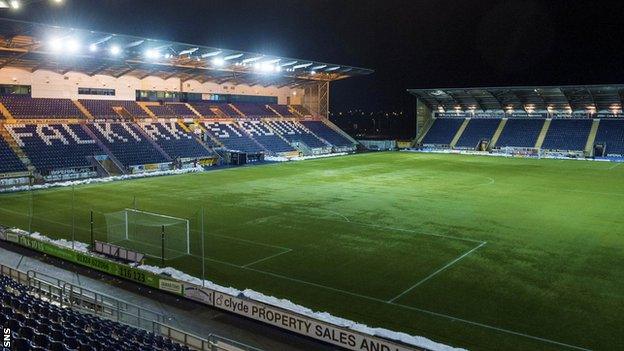 League 1 Falkirk's stadium is among the grounds currently idle amid the shutdown