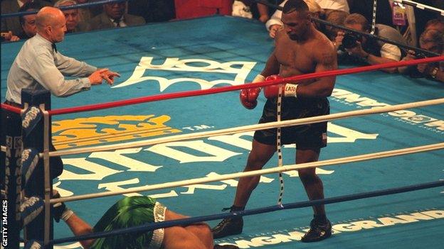 Mike Tyson v Peter McNeeley Las Vegas 1995