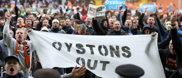 Blackpool fans