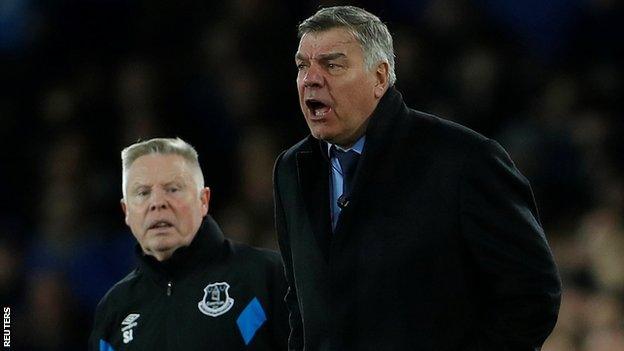 Sammy Lee (l) and Sam Allardyce