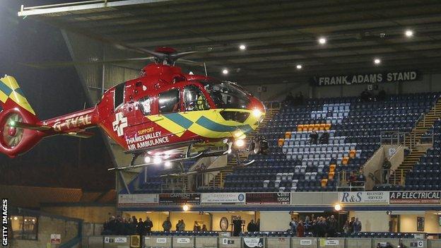 Air Ambulance helicopter