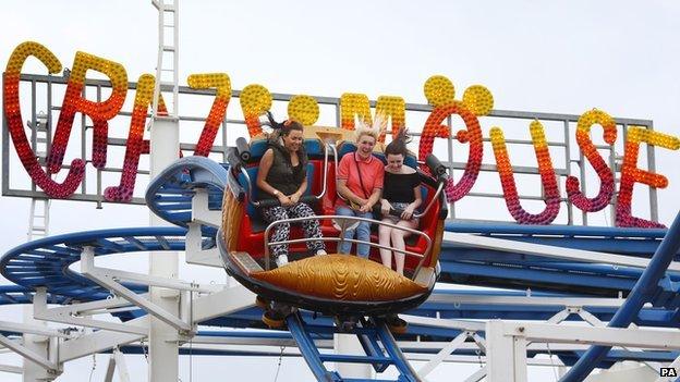 Crazy Mouse ride at Dreamland