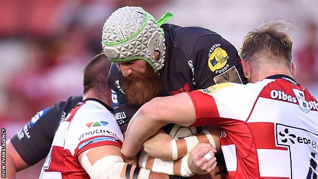 Jake Ball is halted at Gloucester