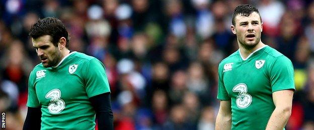 Jared Payne and Robbie Henshaw have formed Ireland's midfield partnership on eight occasions