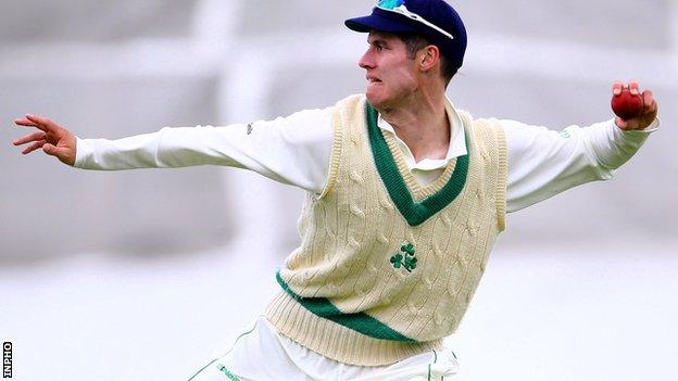 George Dockrell took the final two Namibia wickets