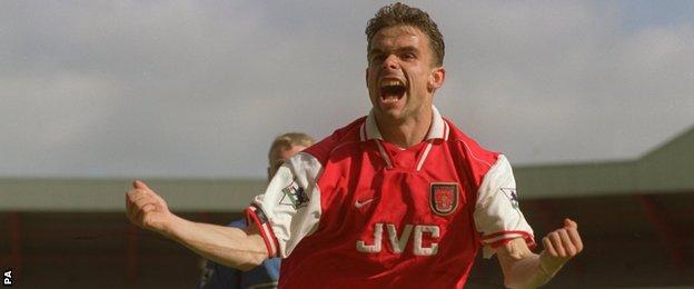 Former Arsenal winger Marc Overmars