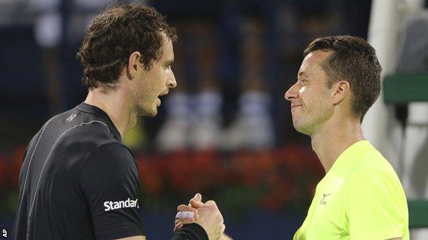 andy murray and Philipp Kohlschreiber