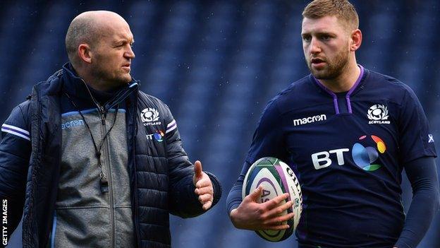 Gregor Townsend has dropped Finn Russell