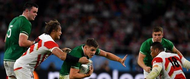 Ireland lost 19-12 to hosts Japan having led 12-3 in Shizuoka