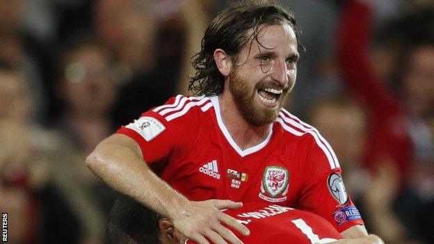 Wales' Joe Allen