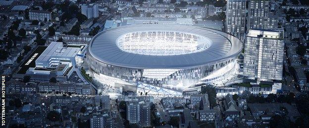 Tottenham bought the final piece of land needed to build their new home in late March