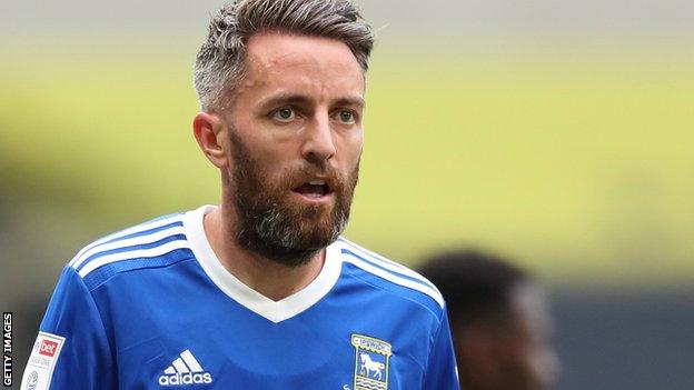 Cole Skuse in action for Ipswich