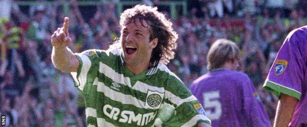 Former Celtic striker Jorge Cadete