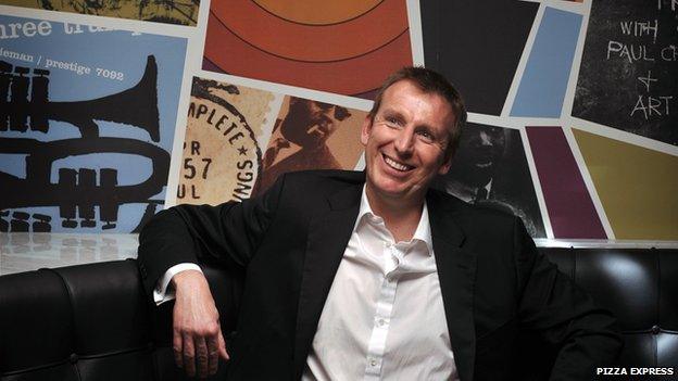 Richard Hodgson, Pizza Express' chief executive