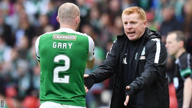 David Gray and Neil Lennon