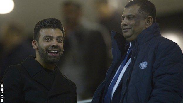 Amit Bhatia and Tony Fernandes