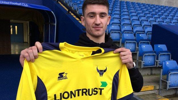 Cameron Brannagan joins Oxford United