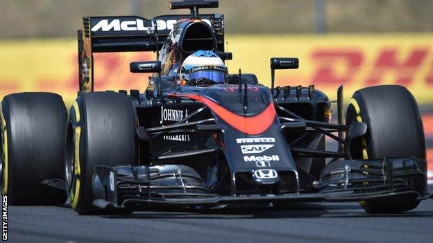 McLaren's Fernando Alonso