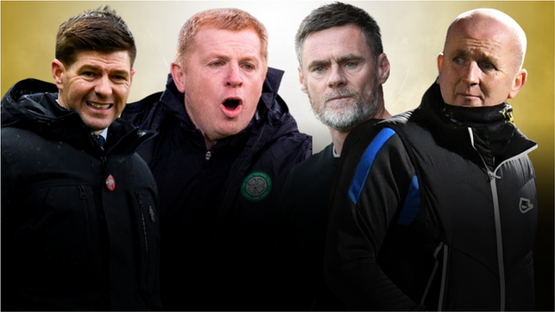 Steven Gerrard, Neil Lennon, Graham Alexander, David Martindale