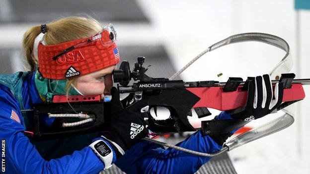 US biathlete Maddie Phaneuf