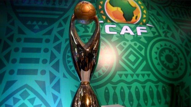 Caf Champions League trophy