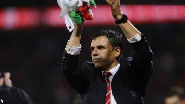 Wales manager Chris Coleman