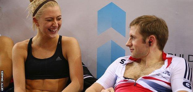 Laura Trott and Jason Kenny