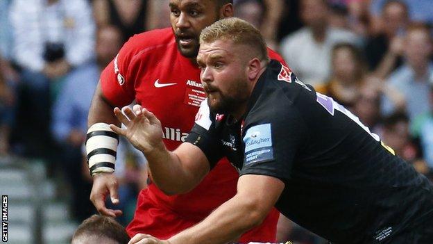 Prop Tomas Francis joined Exeter from London Scottish for the 2014-15 season